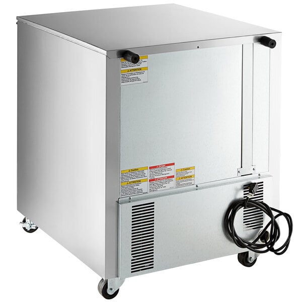 Scratch and Dent Beverage-Air UCF27AHC-24-23 27" Low Profile Undercounter Freezer with Left Hinged Door