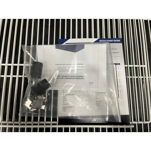 Scratch and Dent Beverage-Air UCF27AHC-24-23 27" Low Profile Undercounter Freezer with Left Hinged Door