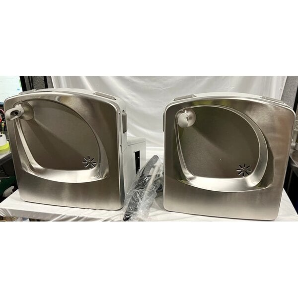 Scratch and Dent Oasis 506232 PG8ACSL Versacooler II 8 GPH Greystone Bi-Level Drinking Fountain - 115V - Chilled