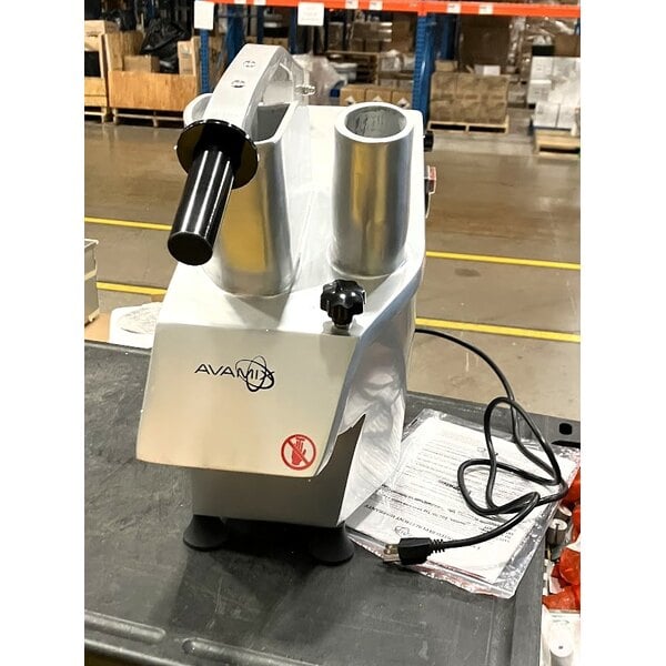 Scratch and Dent AvaMix CFP5D Continuous Feed Food Processor with 5 Discs - 3/4 hp