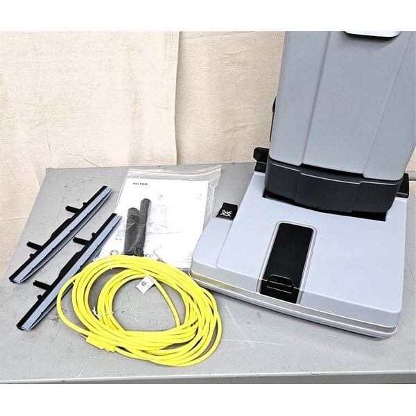 Scratch and Dent Advance SC100 107408120 12 1/4" Corded Upright Walk Behind Floor Scrubber - 1 Gallon