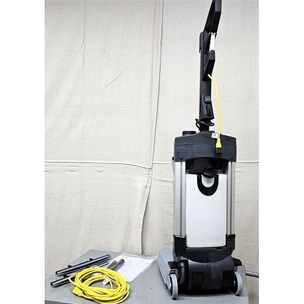 Scratch and Dent Advance SC100 107408120 12 1/4" Corded Upright Walk Behind Floor Scrubber - 1 Gallon
