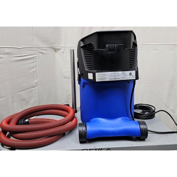 Scratch and Dent Nilfisk ATTIX 30 AS/E HEPA 8 Gallon Polyethylene Wet / Dry Vacuum with HEPA Filtration, Automatic Tool Start, and Anti-Static Hose - 120V