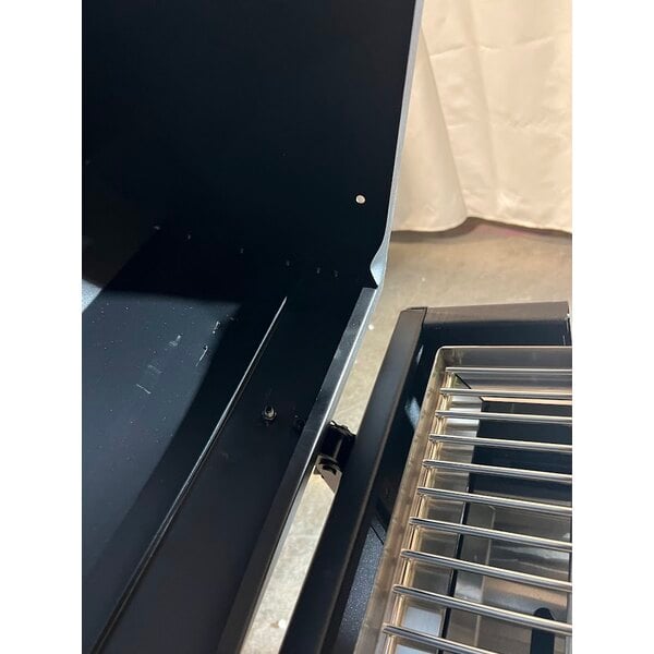 Scratch and Dent Backyard Pro 554SMOKR60KD 60" Charcoal / Wood Smoker Grill with Adjustable Grates and Dome