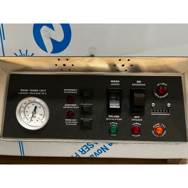 Scratch and Dent Noble Warewashing UL30 Low Temperature Undercounter Dishwasher - 115V