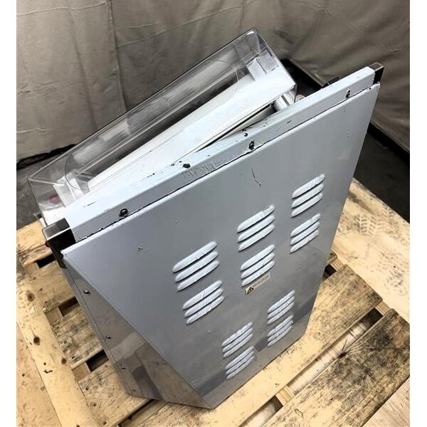 Scratch and Dent Estella EDS18D 18" Countertop Two Stage Dough Sheeter - 120V, 1/2 HP