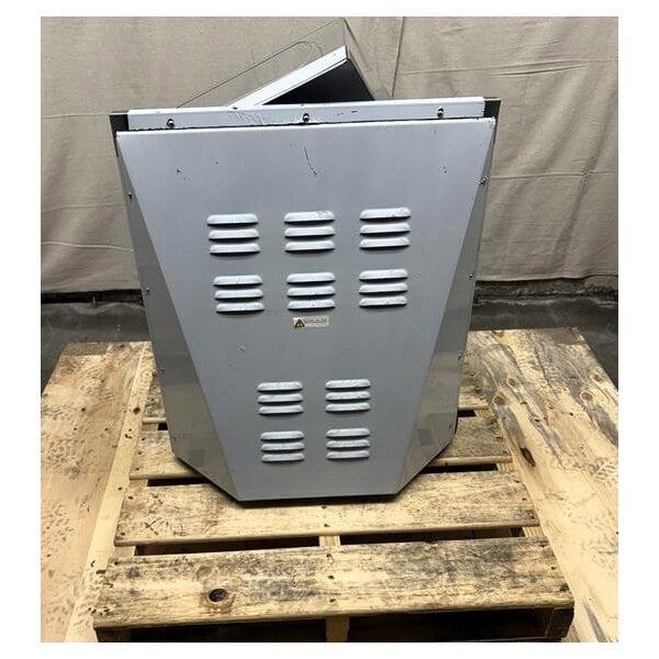 Scratch and Dent Estella EDS18D 18" Countertop Two Stage Dough Sheeter - 120V, 1/2 HP