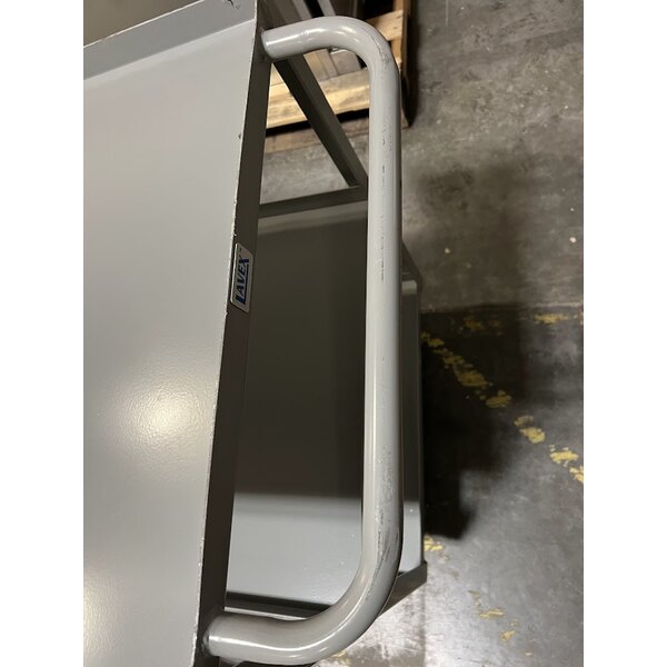 Scratch and Dent Lavex 36" x 24" x 35" Three Tray Shelf Steel Utility Cart - Fully Welded