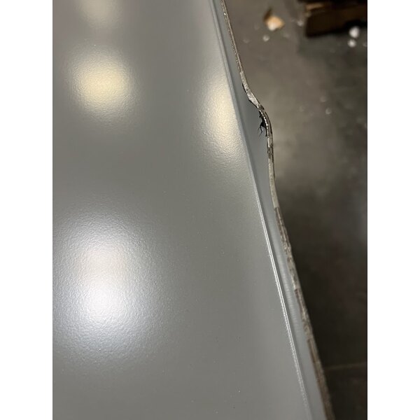 Scratch and Dent Lavex 36" x 24" x 35" Three Tray Shelf Steel Utility Cart - Fully Welded