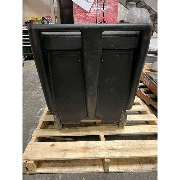 Scratch and Dent Choice 125 lb. Black Mobile Ice Bin