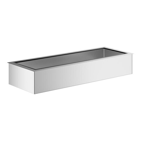 Scratch and Dent ServIt Five Pan Ice-Cooled Drop-In Food Well