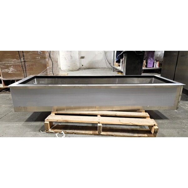 Scratch and Dent ServIt Five Pan Ice-Cooled Drop-In Food Well