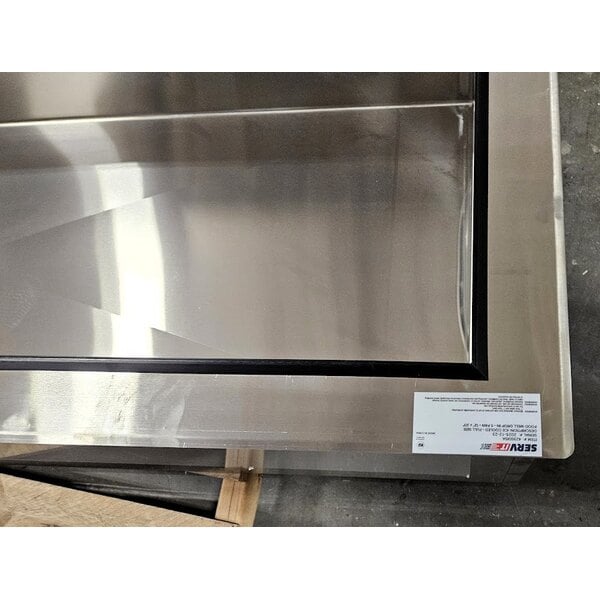 Scratch and Dent ServIt Five Pan Ice-Cooled Drop-In Food Well