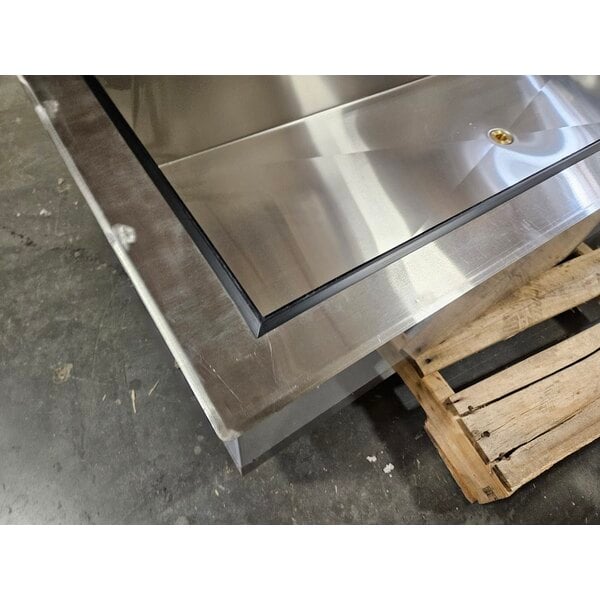 Scratch and Dent ServIt Five Pan Ice-Cooled Drop-In Food Well