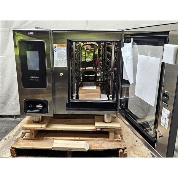 Scratch and Dent Alto-Shaam 6-10E Prodigi Classic Electric Countertop 6 Pan Half Size Combi Oven - 208-240V, 3 Phase