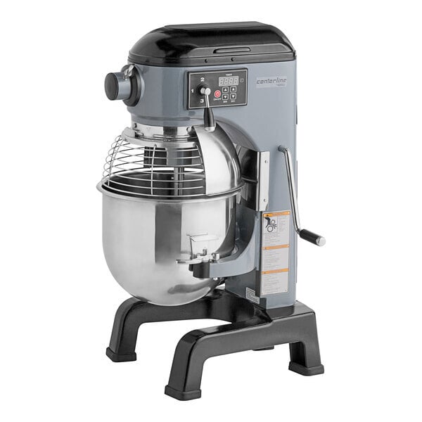 Scratch and Dent Centerline by Hobart HMM20-1STD 20 Qt. Planetary Stand Mixer with Guard & Standard Accessories - 120V, 1/2 hp