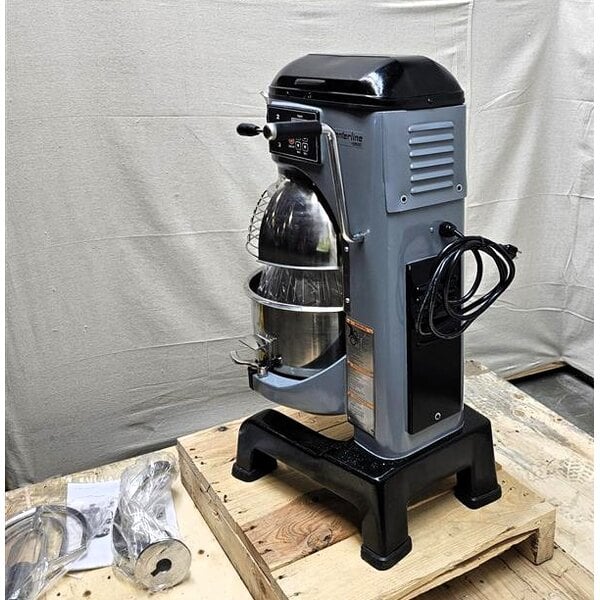 Scratch and Dent Centerline by Hobart HMM20-1STD 20 Qt. Planetary Stand Mixer with Guard & Standard Accessories - 120V, 1/2 hp