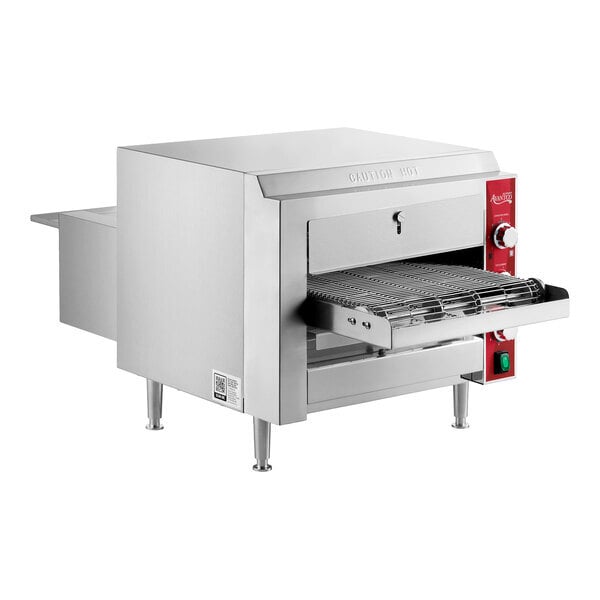 Scratch and Dent Avantco Equipment 177CNVROV14D Countertop Ventless Radiant Electric Conveyor Oven with 14" Wide Belt - 240V, 3,600W