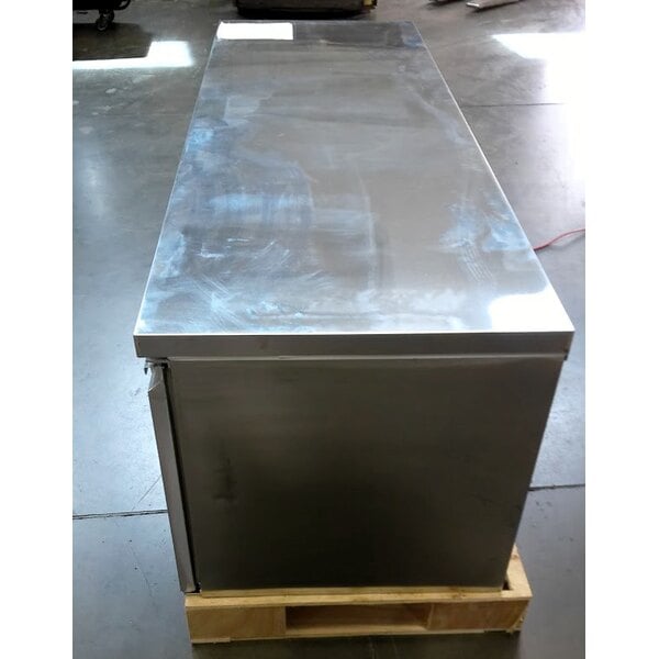 Scratch and Dent Avantco SS-UD-3R 93" Stainless Steel Extra Deep Undercounter Refrigerator
