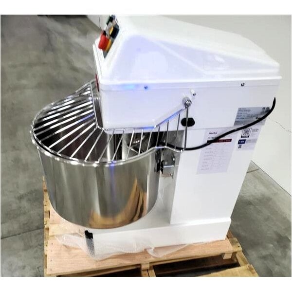 Scratch and Dent Estella SM60 60 Qt. / 88 lb. Two-Speed Spiral Dough Mixer - 220V, 4 HP