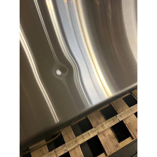 Scratch and Dent Avantco UDD-72-HC-S (2) Four Tap Kegerator Beer Dispenser - Stainless Steel, (3) 1/2 Keg Capacity