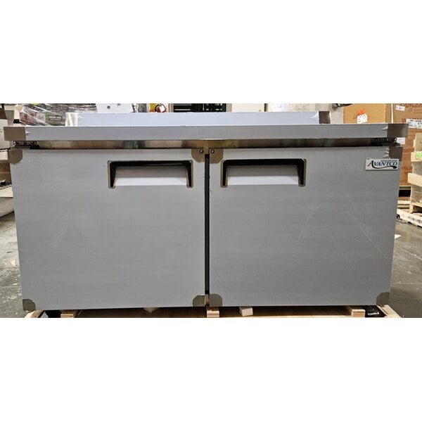 Scratch and Dent Avantco AWT-60F 60" Worktop Freezer with 3 1/2" Backsplash