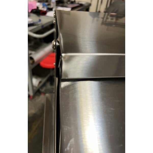 Scratch and Dent Avantco APT-60M-HC 60" 2 Door Mega Top Refrigerated Sandwich Prep Table