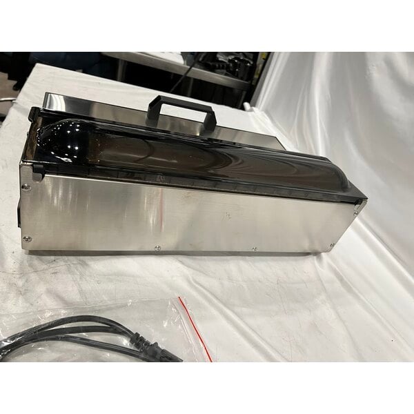 Scratch and Dent VacPak-It VME16SS Stainless Steel External Vacuum Packaging Machine with 16" Seal Bar - 120V, 550W