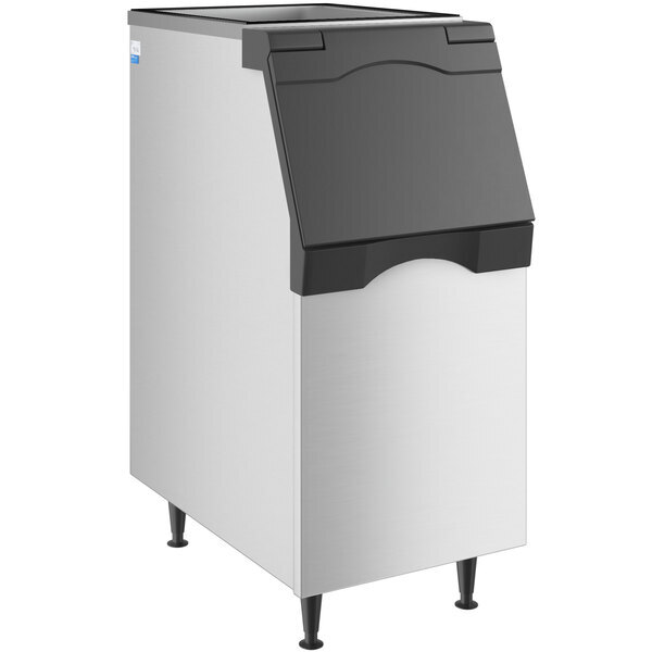 Scratch and Dent Avantco Ice BIN40022 22" Ice Storage Bin with Metallic Alloy Exterior - 383 lb.
