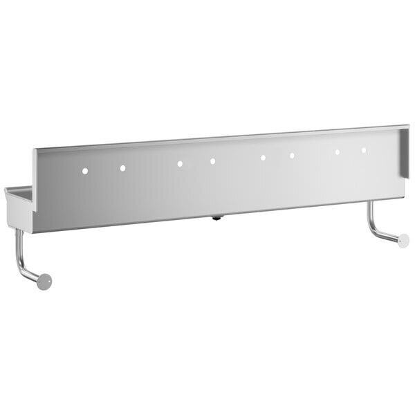 Scratch and Dent Regency Wall-Mounted 96" x 17 1/2" Hand Sink for (4) 8" Center Faucets