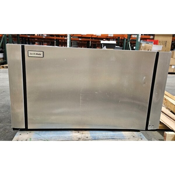 Scratch and Dent Ice-O-Matic CIM2046HW Elevation Series 48" Water Cooled Half Dice Cube Ice Machine - 208-230V, 1 Phase, 1860 lb.