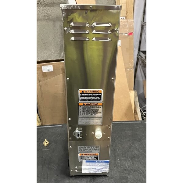 Scratch and Dent Bunn 43600.0002 H5X Element SST Stainless Steel Finish 5 Gallon 212 Degree Hot Water Dispenser - 208V