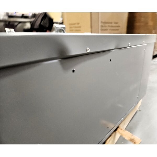 Scratch and Dent Regency Space Solutions Gray 36" x 15" x 78" Triple, 2-Tier Locker - Assembled