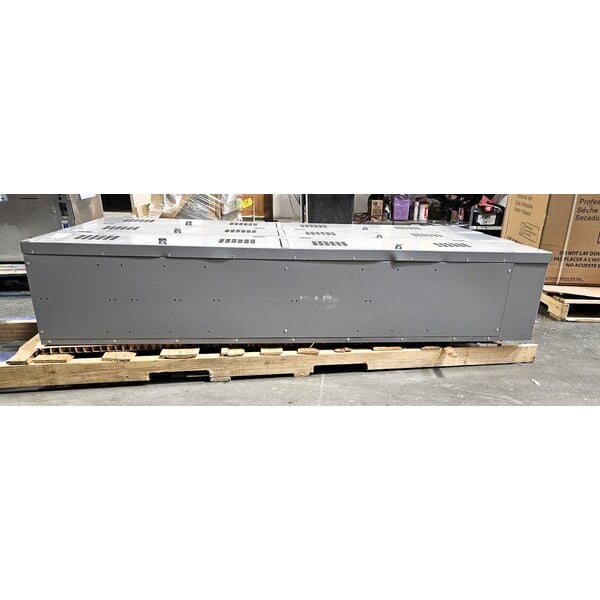 Scratch and Dent Regency Space Solutions Gray 36" x 15" x 78" Triple, 2-Tier Locker - Assembled