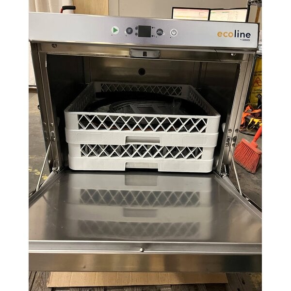 Scratch and Dent Ecoline by Hobart EUH-1 High-Temperature Undercounter Dishwashing Machine - 208-240V