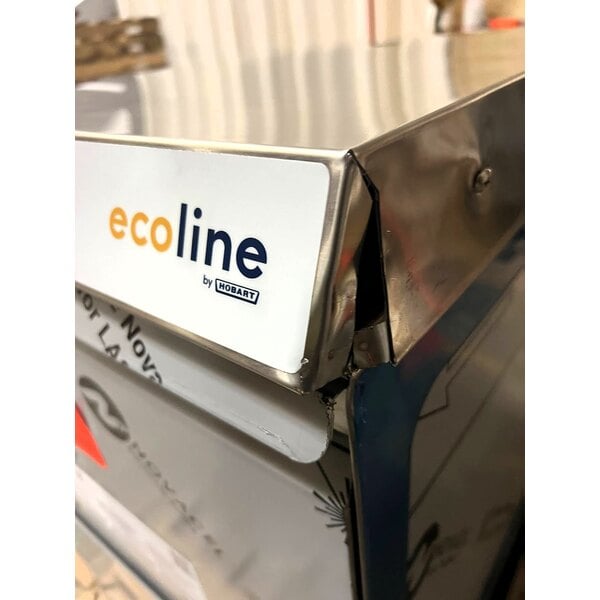 Scratch and Dent Ecoline by Hobart EUH-1 High-Temperature Undercounter Dishwashing Machine - 208-240V