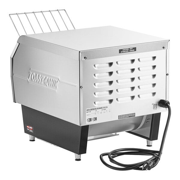 Scratch and Dent Hatco TQ-400 Toast Qwik Conveyor Toaster - 2" Opening, 120V