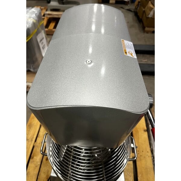 Scratch and Dent MainStreet Equipment CMIX30 30 Qt. Planetary Floor Mixer with Guard & Standard Accessories - 120V, 2 hp