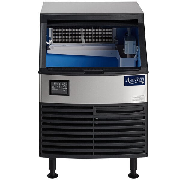 Scratch and Dent Avantco Ice UC-H-280-A 26" Air Cooled Undercounter Half Cube Ice Machine - 299 lb.
