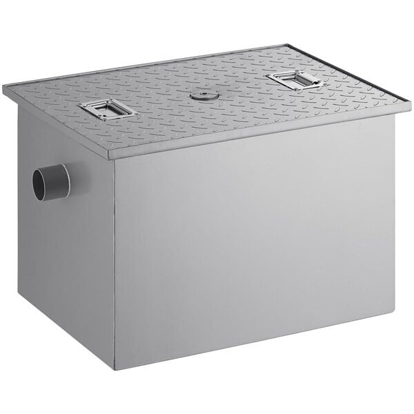 Scratch and Dent Regency 30 lb. 15 GPM Grease Trap with 2" Non-Threaded Connections - PDI Certified