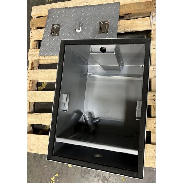 Scratch and Dent Regency 30 lb. 15 GPM Grease Trap with 2" Non-Threaded Connections - PDI Certified