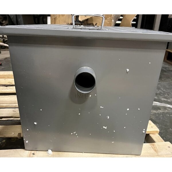 Scratch and Dent Regency 30 lb. 15 GPM Grease Trap with 2" Non-Threaded Connections - PDI Certified