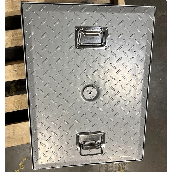 Scratch and Dent Regency 30 lb. 15 GPM Grease Trap with 2" Non-Threaded Connections - PDI Certified