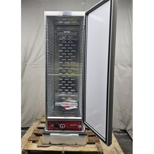 Scratch and Dent Avantco HEAT-1836I Full Size Insulated Heated Holding Cabinet with Clear Door - 120V