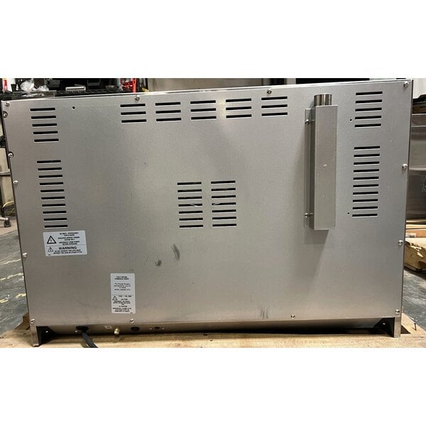 Scratch and Dent Moffat E27M3-P Turbofan Single Deck Full Size Electric Convection Oven with Mechanical Controls - 208V, 1 Phase, 4.2 kW
