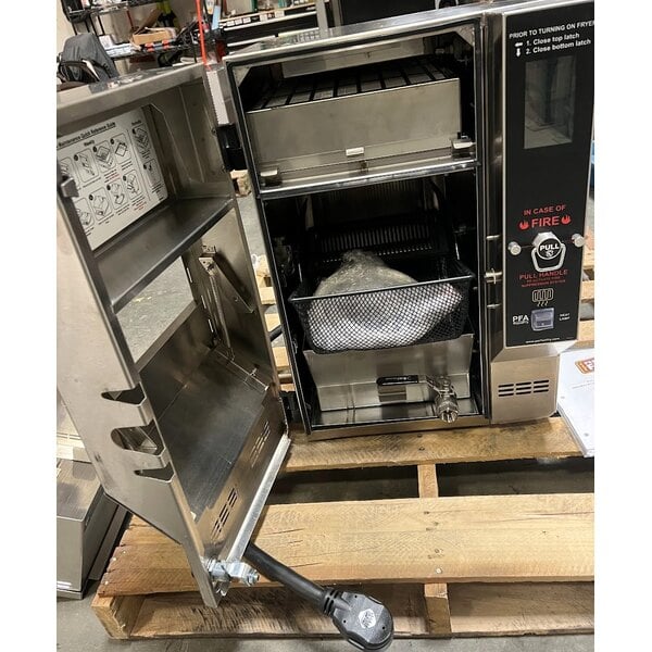 Scratch and Dent Perfect Fry PFA730-240V/1PH PFA Fully Automatic Ventless Countertop Deep Fryer - 240V, 8.0 kW, 1 Phase