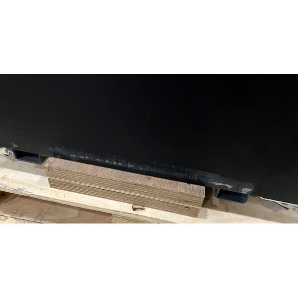 Scratch and Dent Avantco VAC-36B 35 1/2" Customizable Black Refrigerated Air Curtain Merchandiser
