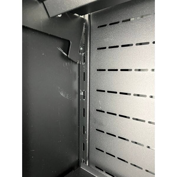 Scratch and Dent Avantco VAC-36B 35 1/2" Customizable Black Refrigerated Air Curtain Merchandiser