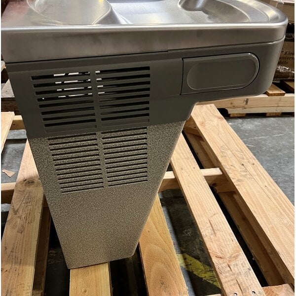 Scratch and Dent Zurn Elkay EZSDL Light Gray Wall Mount Non-Filtered Drinking Fountain with Extra Deep Basin - Non-Refrigerated