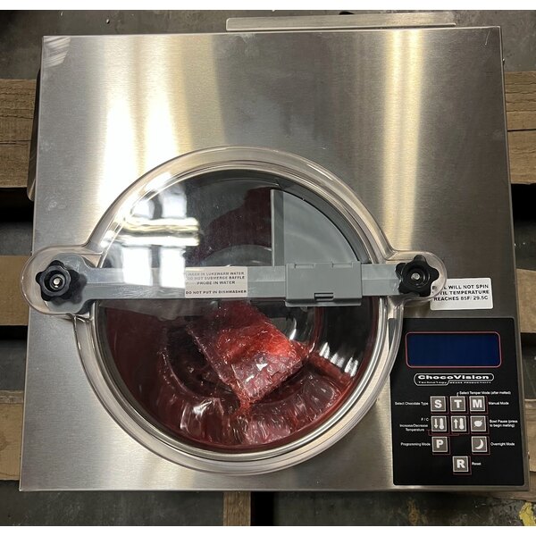 Scratch and Dent ChocoVision C116110VREV5 Revolation V Chocolate Tempering Machine 5 lb. Capacity - 110V, 750W